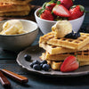 Quest 1100W Belgian waffle maker for four waffles