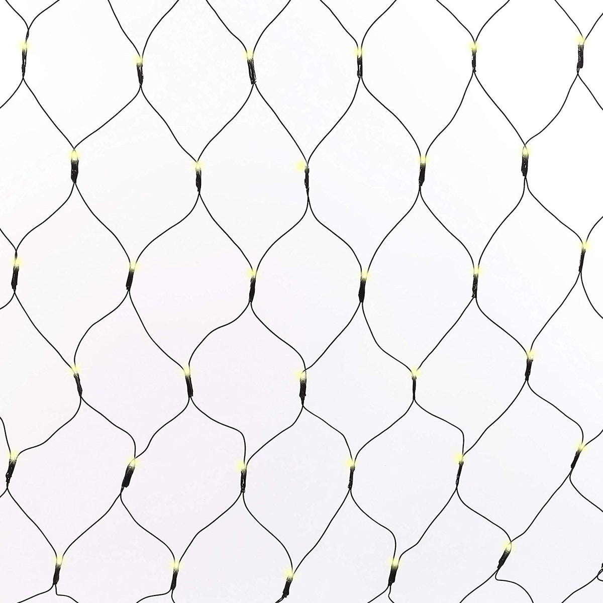 150 warm white LED chaser net Christmas lights