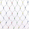 108 multicoloured LED Christmas net lights, 1.2m x 1.2m