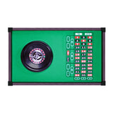Compact family tabletop roulette game