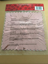 Red pink Christmas foil ceiling decoration