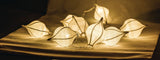 HQ HQLEDSLWTRDRW white water drop string lights 10 warm white LEDs
