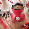 Global Gizmos chocolate melting pot and fondue accessory set