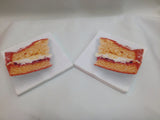 Sponge cake design three-ply party napkins