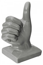 Load image into Gallery viewer, Ceramic Hand - Thumbs Up Grey
