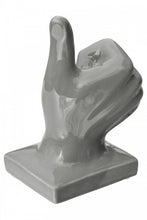 Load image into Gallery viewer, Ceramic Hand - Thumbs Up Grey
