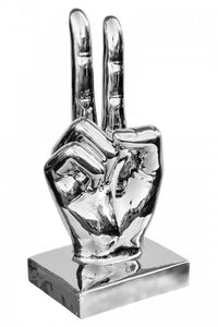 Ceramic Large Victory Hand Sign