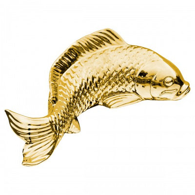 Gold Ceramic Koi - Large