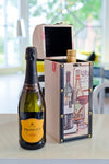 Grape wine bottle carrier gift box 40cm
