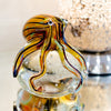 Glass Octopus Paperweight