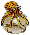 Glass Octopus Paperweight