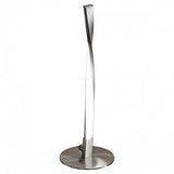 31cm LED twist table lamp in satin nickel