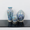 Blue Art Deco Mosaic Lighting