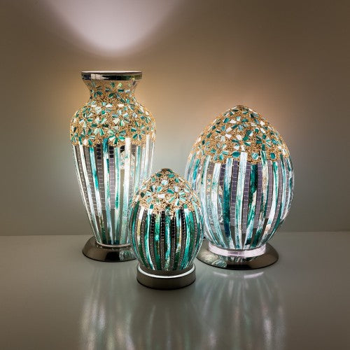 Green Art Deco Mosaic Lighting