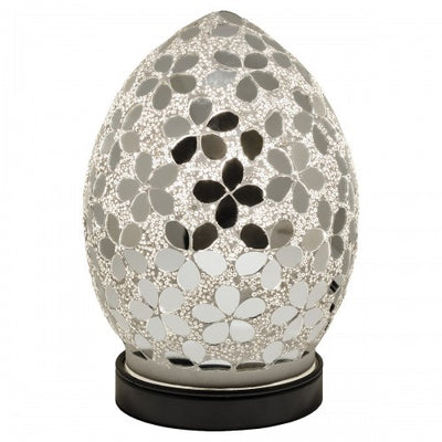 Mirrored Flower Mosaic Tile Lighting