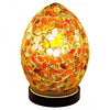 Orange Flower Mosaic Tile Lighting