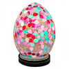 Pink Flower Mosaic Tile Lighting