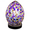 Purple Flower Mosaic Tile Lighting
