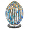 Blue Art Deco Mosaic Lighting