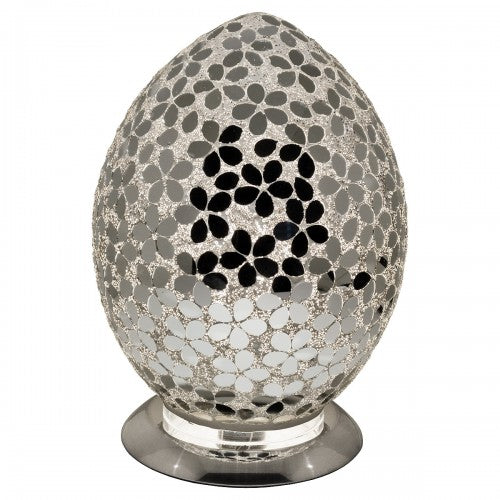 Mirrored Flower Mosaic Tile Lighting