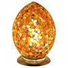 Orange Flower Mosaic Tile Lighting