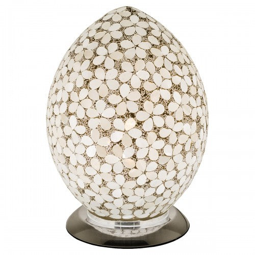Opaque Flower Mosaic Tile Lighting