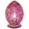 Purple Flower Tile Mosaic Lighting