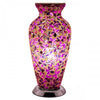 Purple Flower Tile Mosaic Lighting