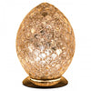 Medium Mosaic Glass Egg Lamp