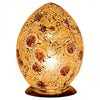 Medium Mosaic Glass Egg Lamp