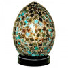 Mini Mosaic Glass Egg Lamp