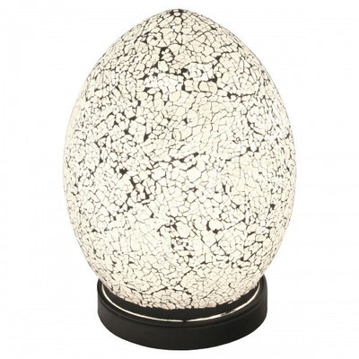 Mini Mosaic Glass Egg Lamp