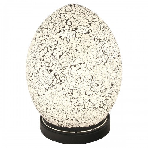 Mini Mosaic Glass Egg Lamp