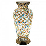 Mosaic Glass Vase Lamp