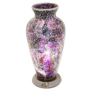 Mosaic Glass Vase Lamp