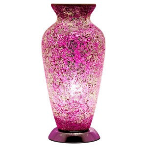 Mosaic Glass Vase Lamp