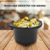 Quest slow cooker removable ceramic crock pot